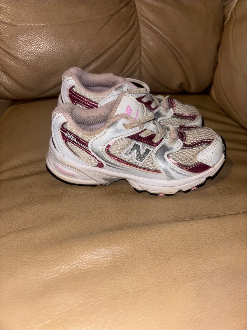 NEW BALANCE 530 BUNGEE TODDLER 'PINK SUGAR'